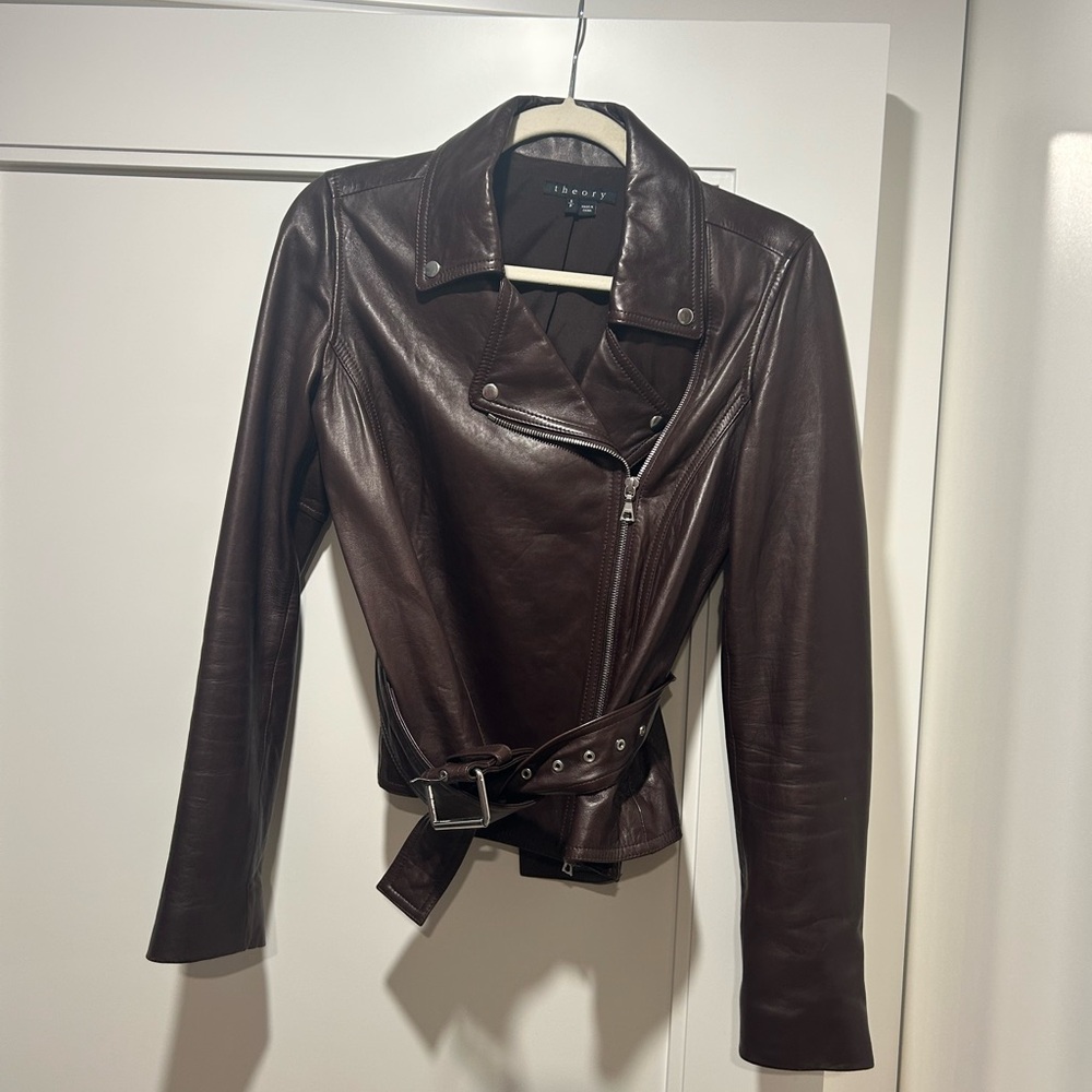 Women's Brown Leather Jacket